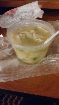 Wonton soup.