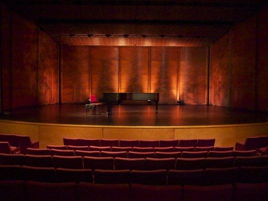 The Williams Center's beautiful stage.