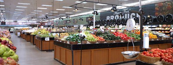 Our re-modeled Produce department!