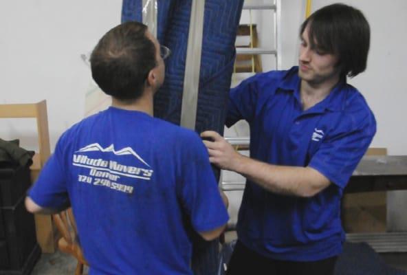 Altitude Movers Denver will adequately wrap your furniture to ensure a high level of safety for your belongings.