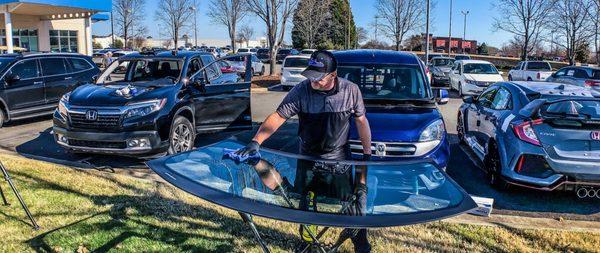 Attention to Detail means a clean windshield every time.