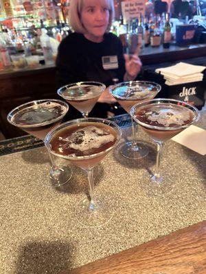 Espresso martinis!