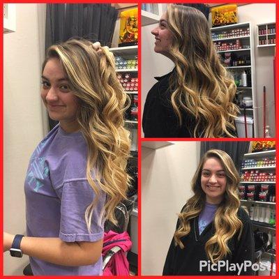 Young Hair Care did my daughters ombré hair perfectly.