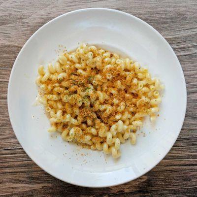 Mac & Cheese
Cavatappi corkscrew pasta, rich homemade cheese sauce.