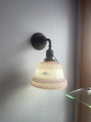 Last one to go in... A wall sconce from the butler's pantry. Can't wait to get it back!