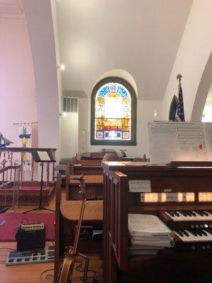 Choir space.