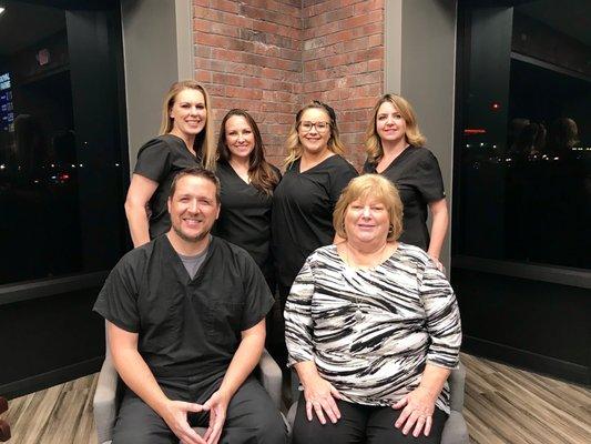 The Rick Dawson dental team.