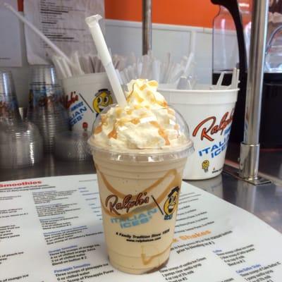 Caramel latte shake!