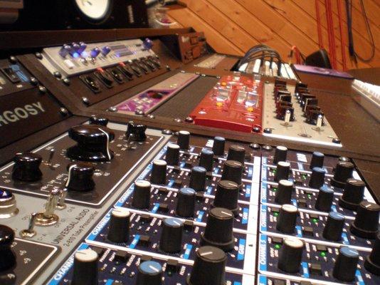 Console in Studio A