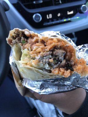 Carne Asada Super Burrito