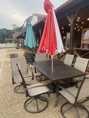 Patio  seating now available