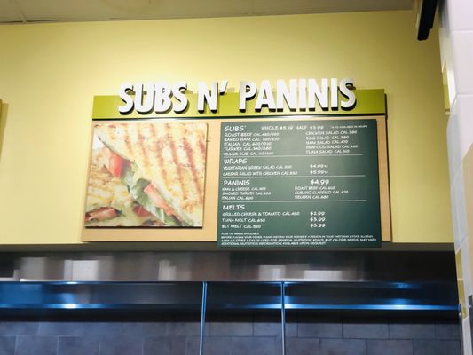 Sub's and Paninis