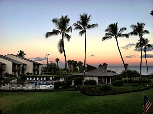 Always gorgeous view from the lanai.