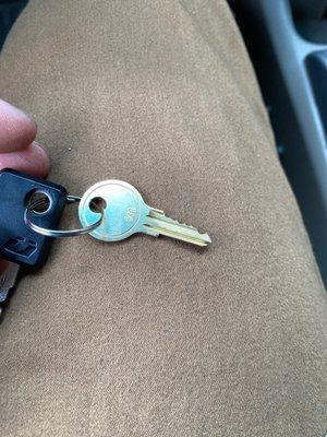 Spare key