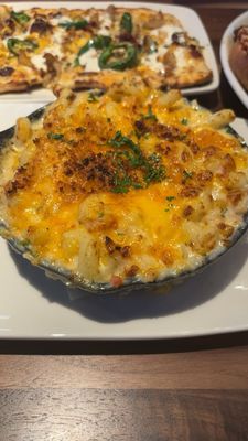 Lobster Mac and cheese!! Really good