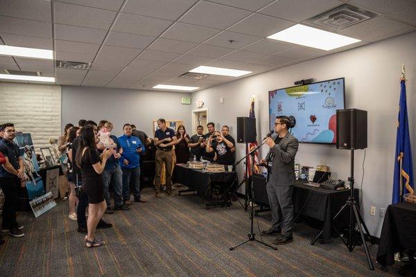 Speech during Grand Opening of BRGRBY.