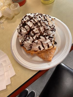 Fried ice cream