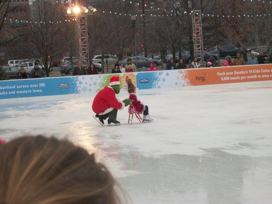 Ice Skating Performance Dec 2014
Grinch + a who!