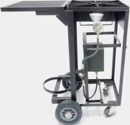 Transformer Cart.  Can be outfitted with any burner in practically any position.