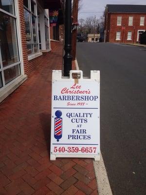 Lee Christener's Barber Shop