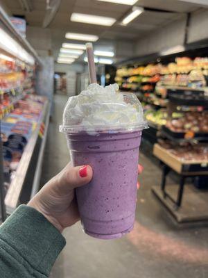 Huckleberry smoothie