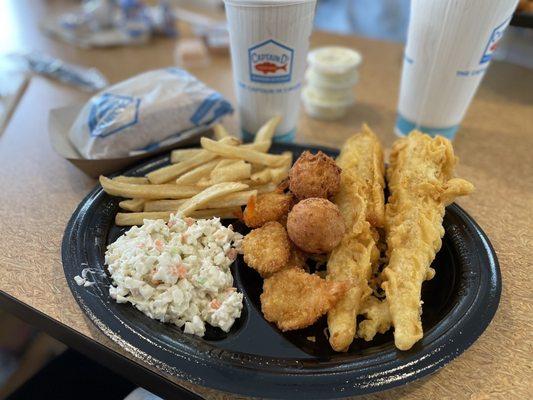 Classic Fish & Shrimp Dinner