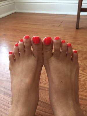 Fresh pedi :)