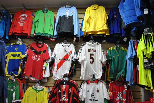 (FL 2) Vintage soccer jerseys on sale dating back to 1994 - Present.