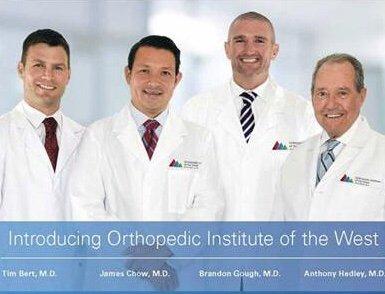 Introducing the Orthopedic Institute of the West