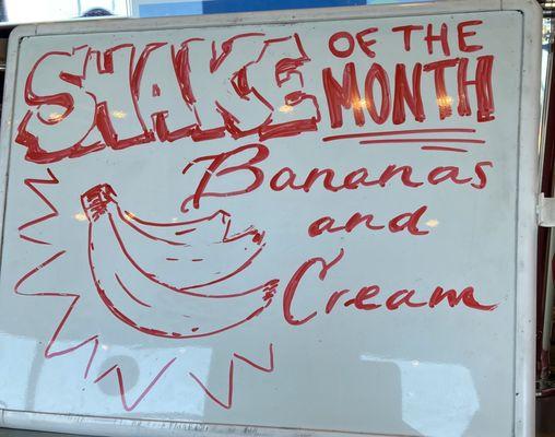 Special Shake of the month for May 2024