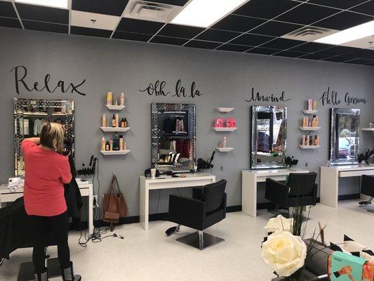 Blow dry bar