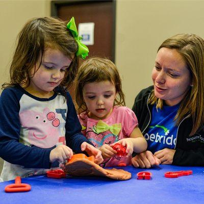 Our kiddos and staff love to play with sensory friendly toys!