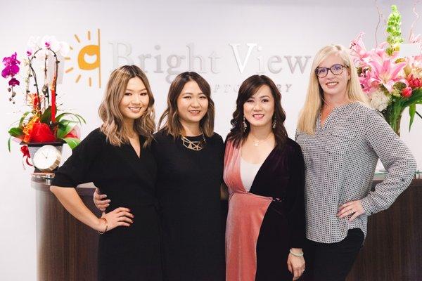 Our dedicated staff at Bright View Optometry