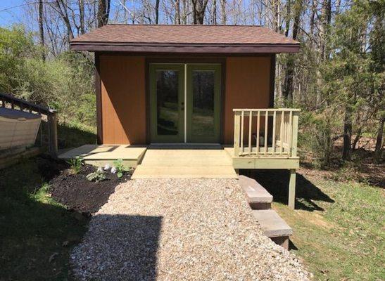 Customer shed - finished photo