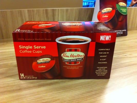 Love that they offer the K cups for the Keurig !!