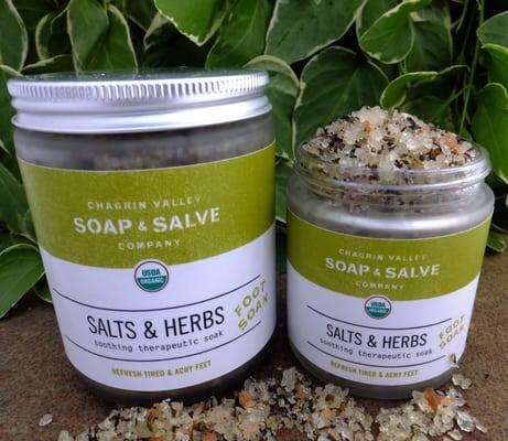 Salt & Herbs Foot Scrub