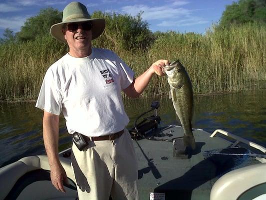 Big fish, Colorado River Blythe, CA.