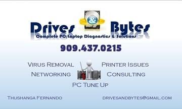 Drives and Bytes