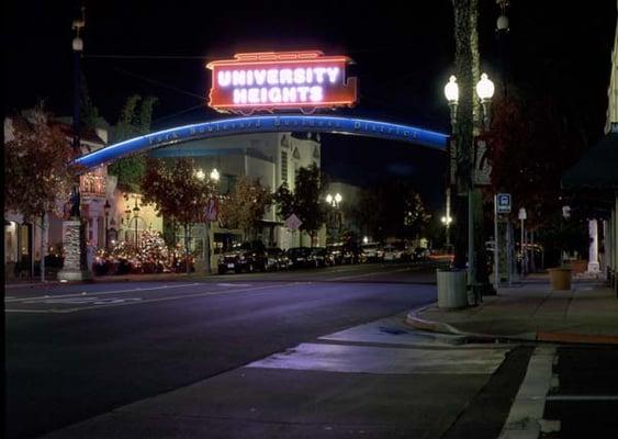 University Heights Sign