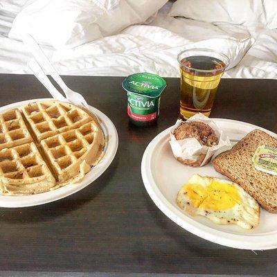 Loved the breakfast in bed tray