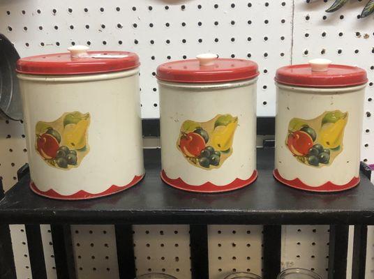 Vintage Canister Set