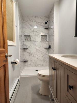 Master bathroom remodel