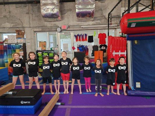 Ninja zone class! Super fun gym! Best place for gymnastics hands down.  Coaches are amazing!