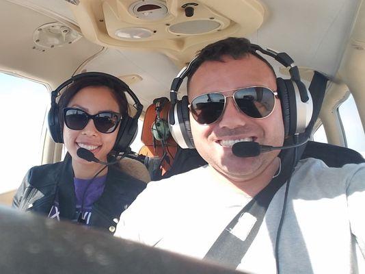 Joseph and His Wife Flying.