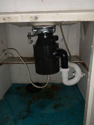 Garbage disposal replacement