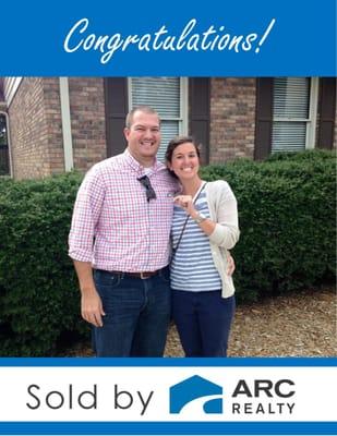 Another happy ending.  Call ARC Realty today!