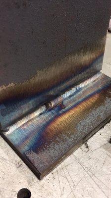 Some of our tig welding.