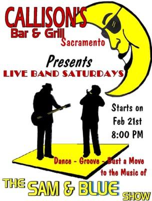 Callisons is beginning Live Band Saturday this year .. Feb 21st.   Looks to be a great venue.