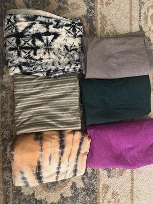 Every month MC drops a new hijab collection. These are a few I purchased.