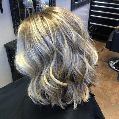 Blonde balayage